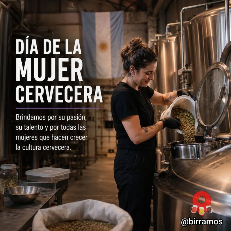 Dia de la mujer cervecera 🍻💜